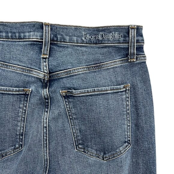 Favorite Daughter Valentina Shortie Petite Super High Rise Cigarette Jeans 29 - Picture 4 of 14